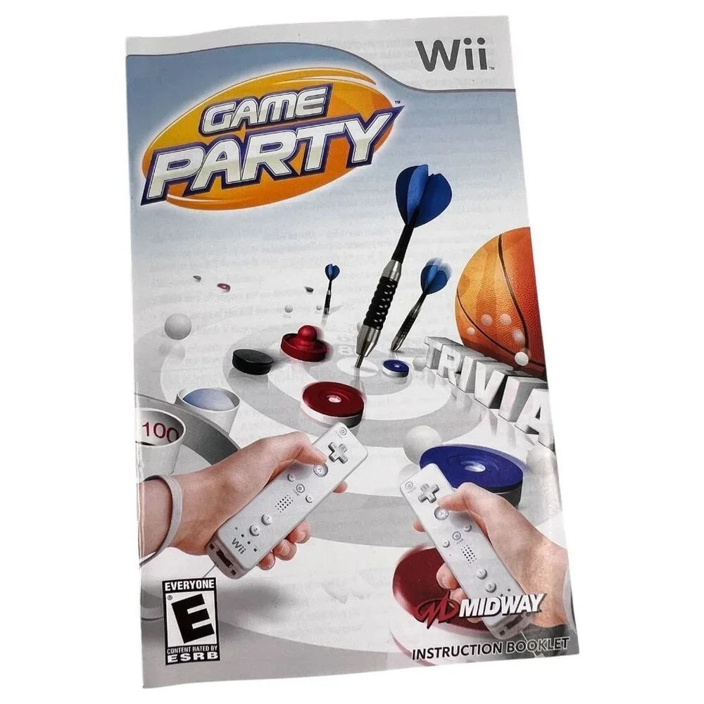 Nintendo Wii‎ Game Party Video Game Complete With Case & Manual Tested Working